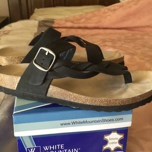 White mountain sandals